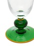 细节 –点击放大 - LA DOUBLEJ - PERFETTO 玻璃酒杯 — 绿色