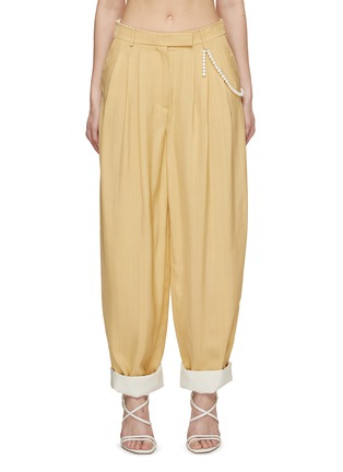 首图 - 点击放大 - NACKIYÉ - Aga Peg Leg Fold Up Cuff Pants