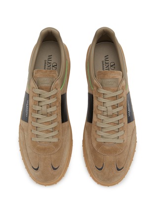 细节 - 点击放大 - VALENTINO GARAVANI - Highline Leather Low Top Sneakers