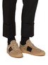模特儿示范图 - 点击放大 - VALENTINO GARAVANI - Highline Leather Low Top Sneakers