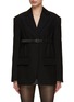 首图 - 点击放大 - ALEXANDERWANG - 腰带饰西服外套