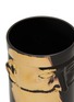 细节 –点击放大 - GINORI 1735 - La Compagnia di Caterina Il Seguace Candleholder — Charcoal/Gold