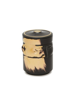 首图 –点击放大 - GINORI 1735 - La Compagnia di Caterina Il Seguace Candleholder — Charcoal/Gold