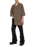模特儿示范图 - 点击放大 - RICK OWENS DRKSHDW - 棉质府绸衬衫