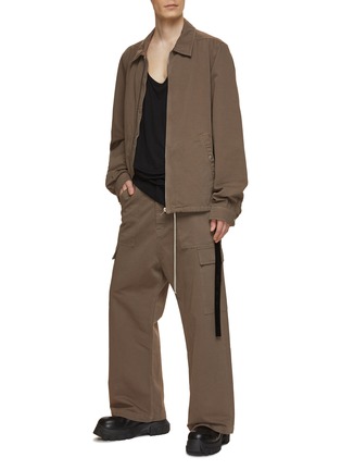 模特儿示范图 - 点击放大 - RICK OWENS DRKSHDW - 工装长裤
