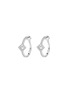 首图 - 点击放大 - KORLOFF - Eclat 18K White Gold Diamond Hoop Earrings