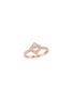 首图 - 点击放大 - KORLOFF - Eclat 18K Rose Gold Diamond Ring — Size 52