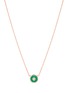首图 - 点击放大 - KORLOFF - Saint-Petersbourg Rose Gold Diamond Green Agate Necklace