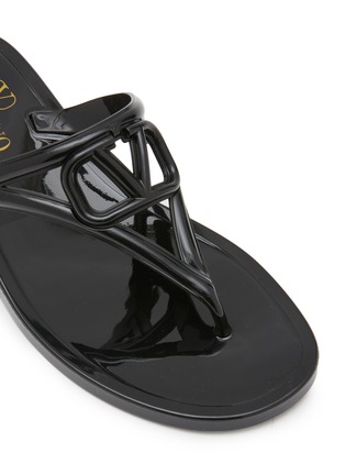 细节 - 点击放大 - VALENTINO GARAVANI - VLogo Cut-Out Flip Flops