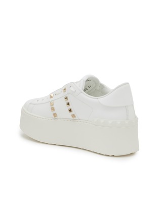  - VALENTINO GARAVANI - Rockstud Low Top Lace Up Sneakers