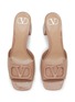 细节 - 点击放大 - VALENTINO GARAVANI - Vlogo 60 Signature Patent Leather Sandals