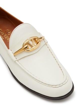 细节 - 点击放大 - VALENTINO GARAVANI - VLogo Leather Loafers