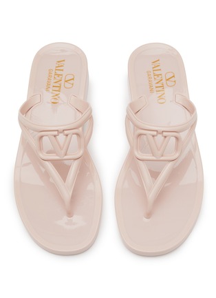 细节 - 点击放大 - VALENTINO GARAVANI - VLogo Cut-Out Flip Flops