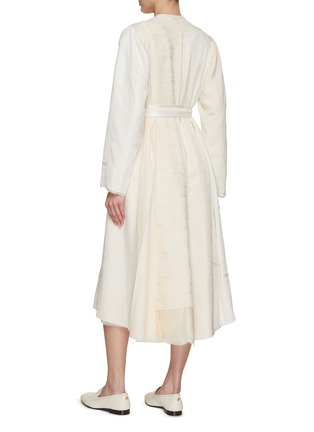 背面 - 点击放大 - CONSIDERED OBJECTS - Hand Stitched Wrap Coat Dress