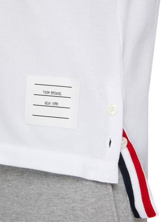  - THOM BROWNE - 三色条纹 POLO 衫
