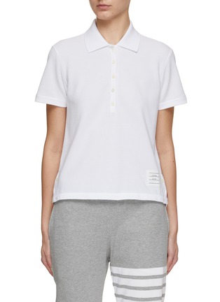 首图 - 点击放大 - THOM BROWNE - 三色条纹 POLO 衫