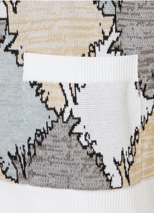  - MISSONI - 锯齿状菱形提花开衫