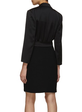 背面 - 点击放大 - MARELLA - Belted Crepe Blazer Dress