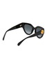 模特儿示范图 - 点击放大 - GUCCI - 板材猫眼太阳眼镜