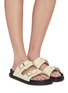 模特儿示范图 - 点击放大 - BIRKENSTOCK - ST BARTHS 双搭扣凉鞋