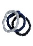 细节 -点击放大 - RE.VITYL - Silk Skinny Scrunchies — Set of 3
