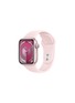 首图 –点击放大 - APPLE - Apple Watch Series 9 GPS — Pink Aluminium Case 41mm/Light Pink Sport Band S/M