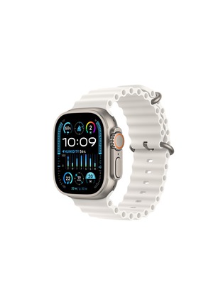 首图 –点击放大 - APPLE - Apple Watch Ultra 2 GPS + Cellular — Titanium Case 49mm/White Ocean Band