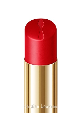 细节 -点击放大 - CHRISTIAN LOUBOUTIN - Rouge Stiletto Lumi Matte Matte Lipstick — Private Red 111L