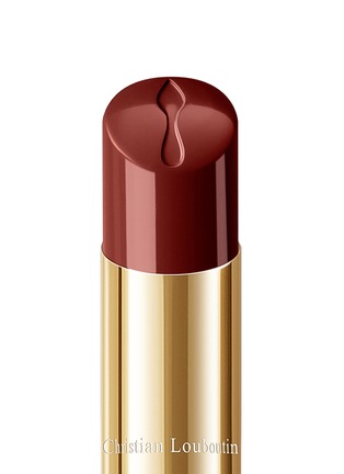 细节 -点击放大 - CHRISTIAN LOUBOUTIN - Rouge Stiletto Glossy Shine Shine Lipstick — Cacao Temple 447S