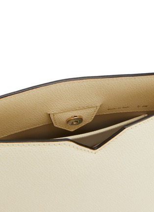细节 - 点击放大 - VALEXTRA - Small Leather Hobo Bag