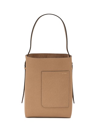 首图 - 点击放大 - VALEXTRA - Medium Bucket Leather Shoulder Bag