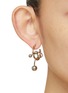 正面 -点击放大 - JUSTINE CLENQUET - Debbi Palladium 24k Gold Plated Earrings