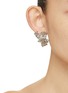 模特儿示范图 - 点击放大 - JUSTINE CLENQUET - Juliet Palladium Plated Earrings