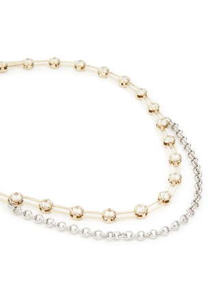 细节 - 点击放大 - JUSTINE CLENQUET - Debbi 24K Gold & Palladium Plated Brass Necklace