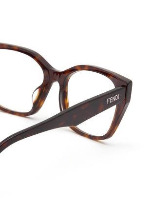 细节 - 点击放大 - FENDI - Fendi Way Tortoiseshell Effect Optical Glasses