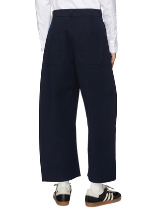 背面 - 点击放大 - STUDIO NICHOLSON - 直筒收褶长裤