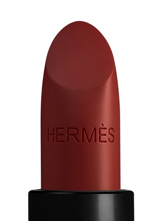 细节 -点击放大 - HERMÈS - Limited Edition Rouge Hermès Shiny Lipstick — 72 Rouge Bruni