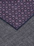 细节 - 点击放大 - BRUNELLO CUCINELLI - Dotted Chequered Silk Pocket Square