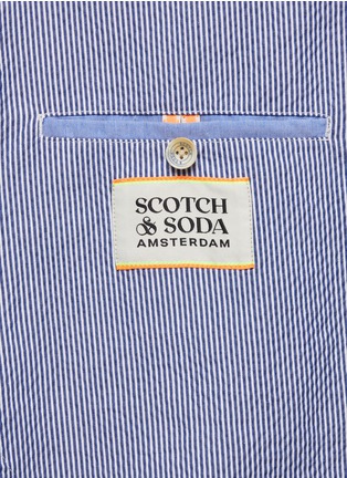  - SCOTCH & SODA - 条纹泡泡纱西装外套
