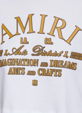  - AMIRI - 印花短款 T 恤