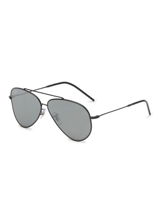 首图 - 点击放大 - RAY-BAN - Double Bridge Metal Aviator Sunglasses