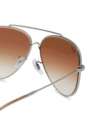 细节 - 点击放大 - RAY-BAN - Metal Aviator Sunglasses
