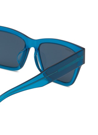 细节 - 点击放大 - BALENCIAGA - LOGO 镜腿方框太阳眼镜