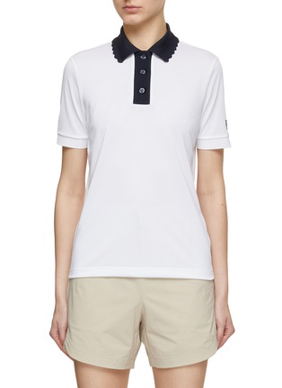 首图 - 点击放大 - BOGNER - Carole Ruff Collar Polo Shirt