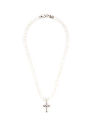 首图 - 点击放大 - EMANUELE BICOCCHI - 十字架珍珠项链