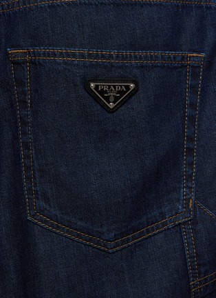  - PRADA - 直筒牛仔短裤