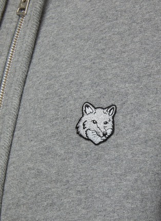  - MAISON KITSUNÉ - Fox Head Patch Zipped Hoodie