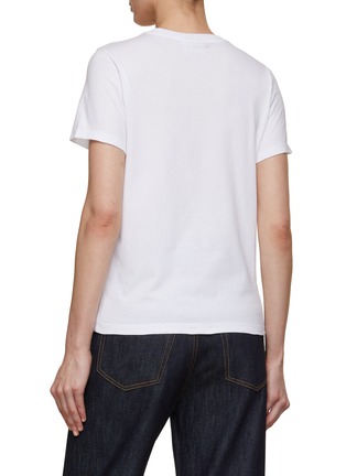 背面 - 点击放大 - MAISON KITSUNÉ - Fox Head Patch Cotton T-Shirt