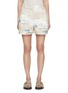 首图 - 点击放大 - MAISON KITSUNÉ - Tropical Print Pleated Cotton Shorts