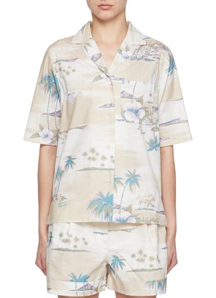 首图 - 点击放大 - MAISON KITSUNÉ - Resort Cotton Shirt
